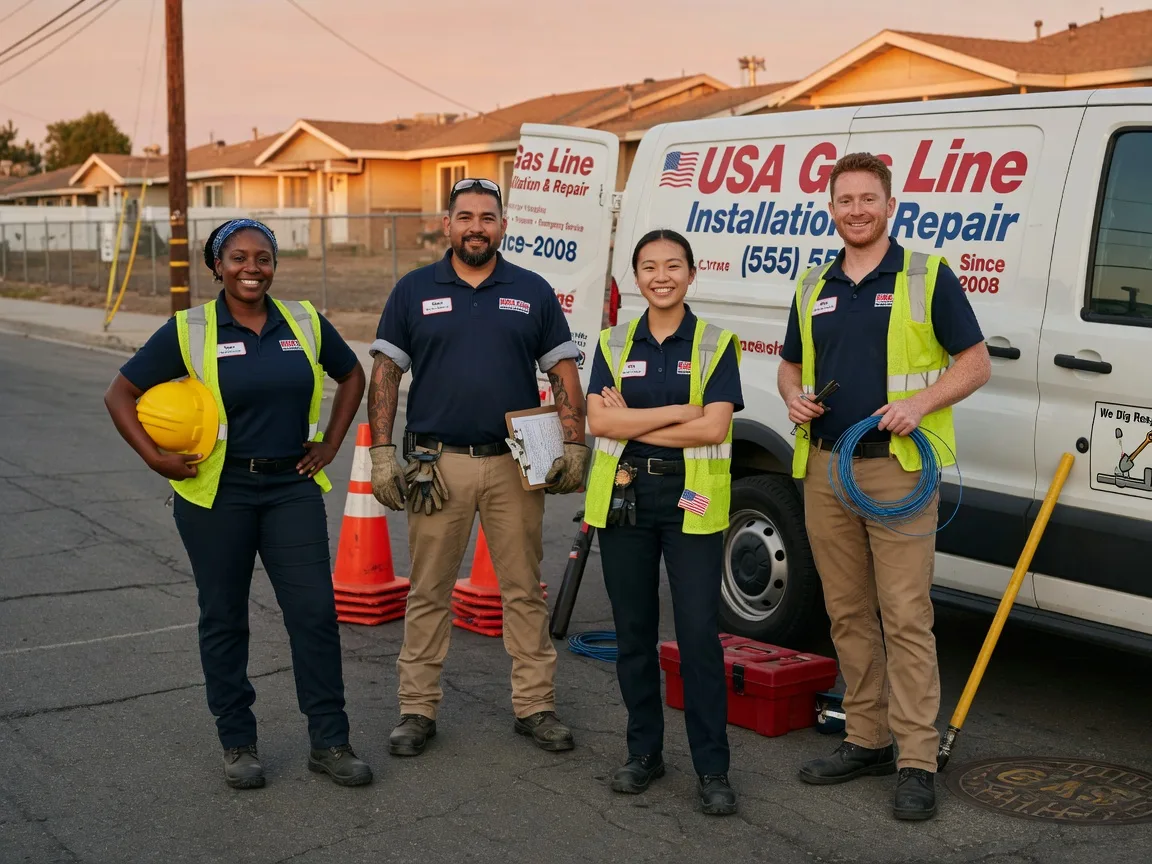 Gas Line Installation company in Antes Fort, PA